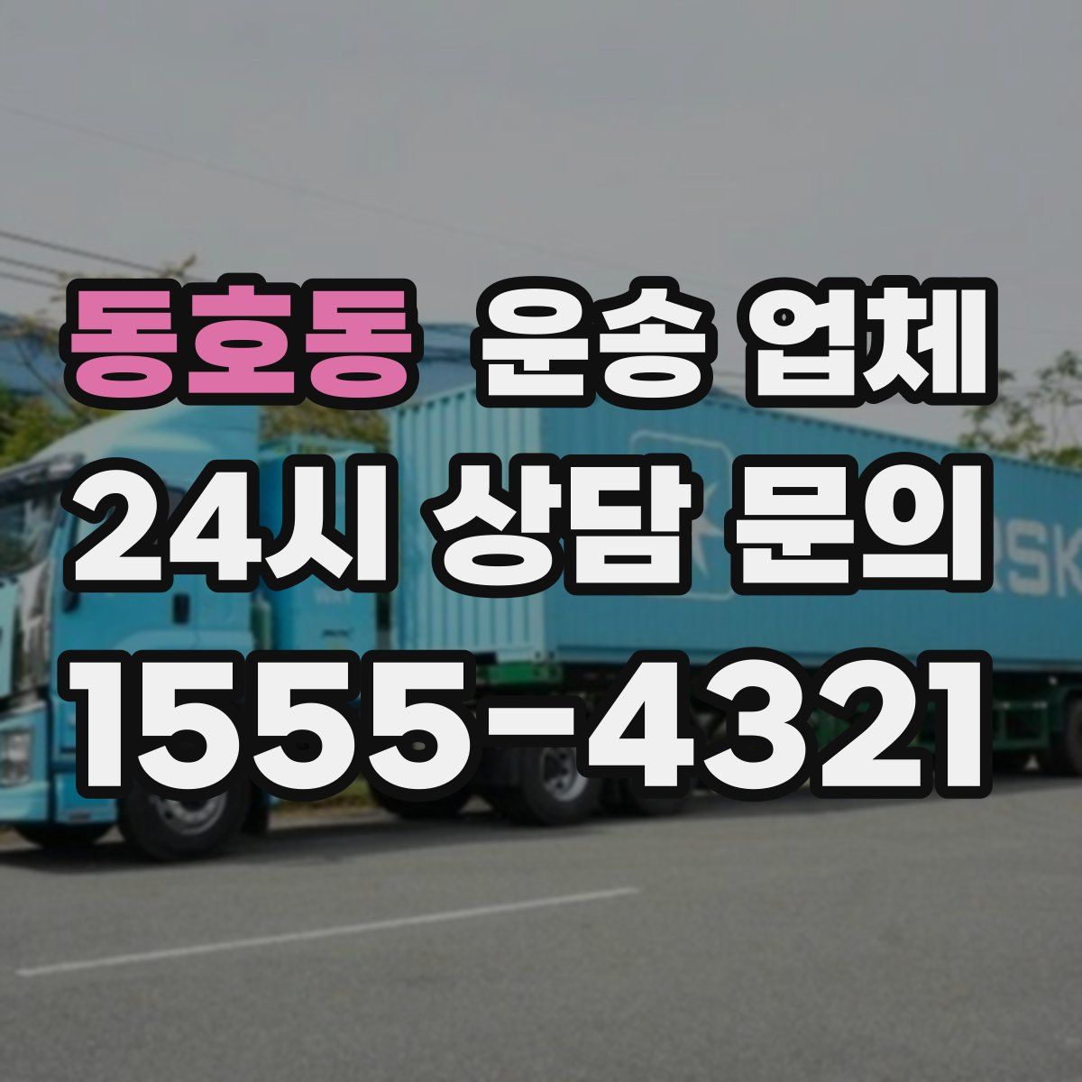 동호동 운송 업체