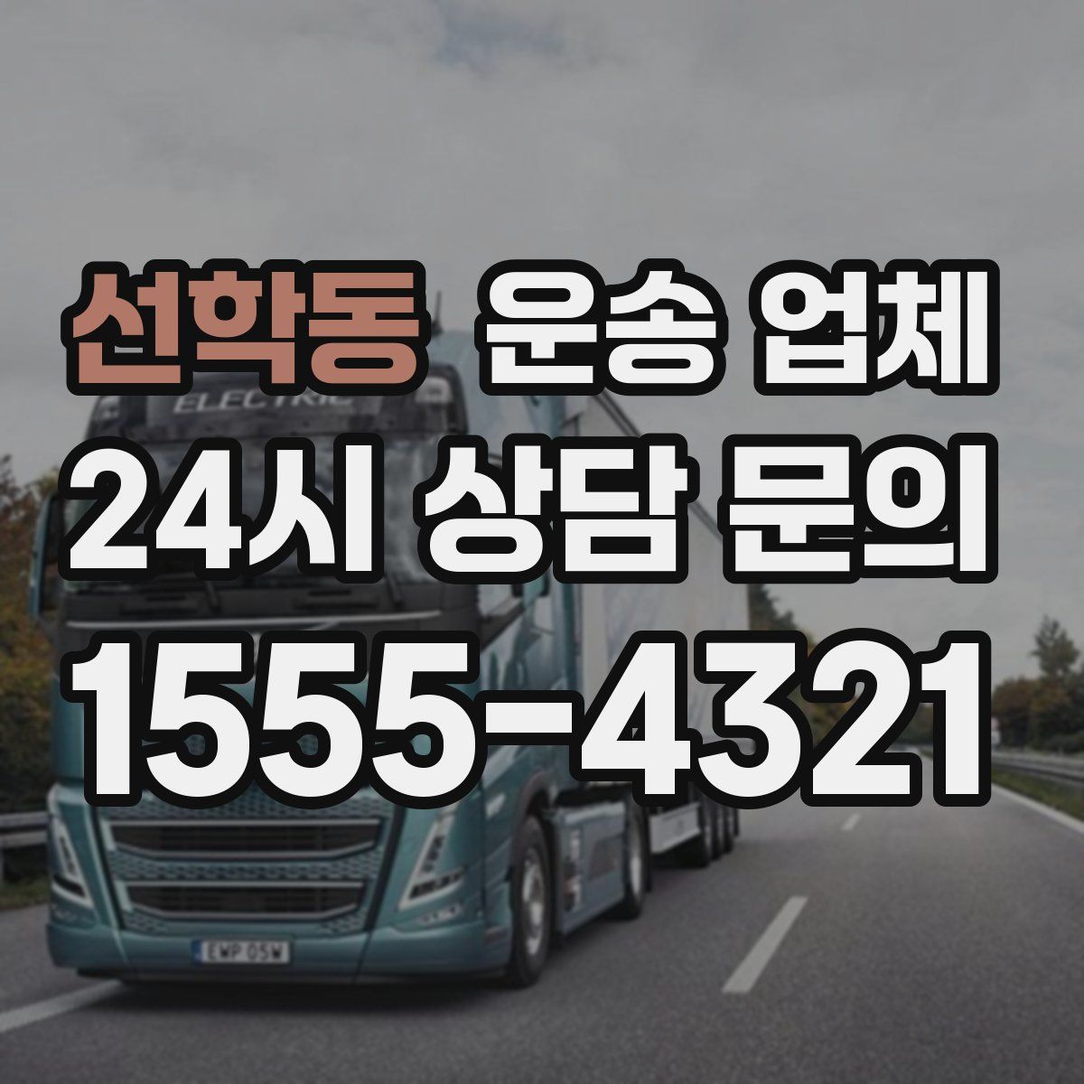 선학동 운송 업체