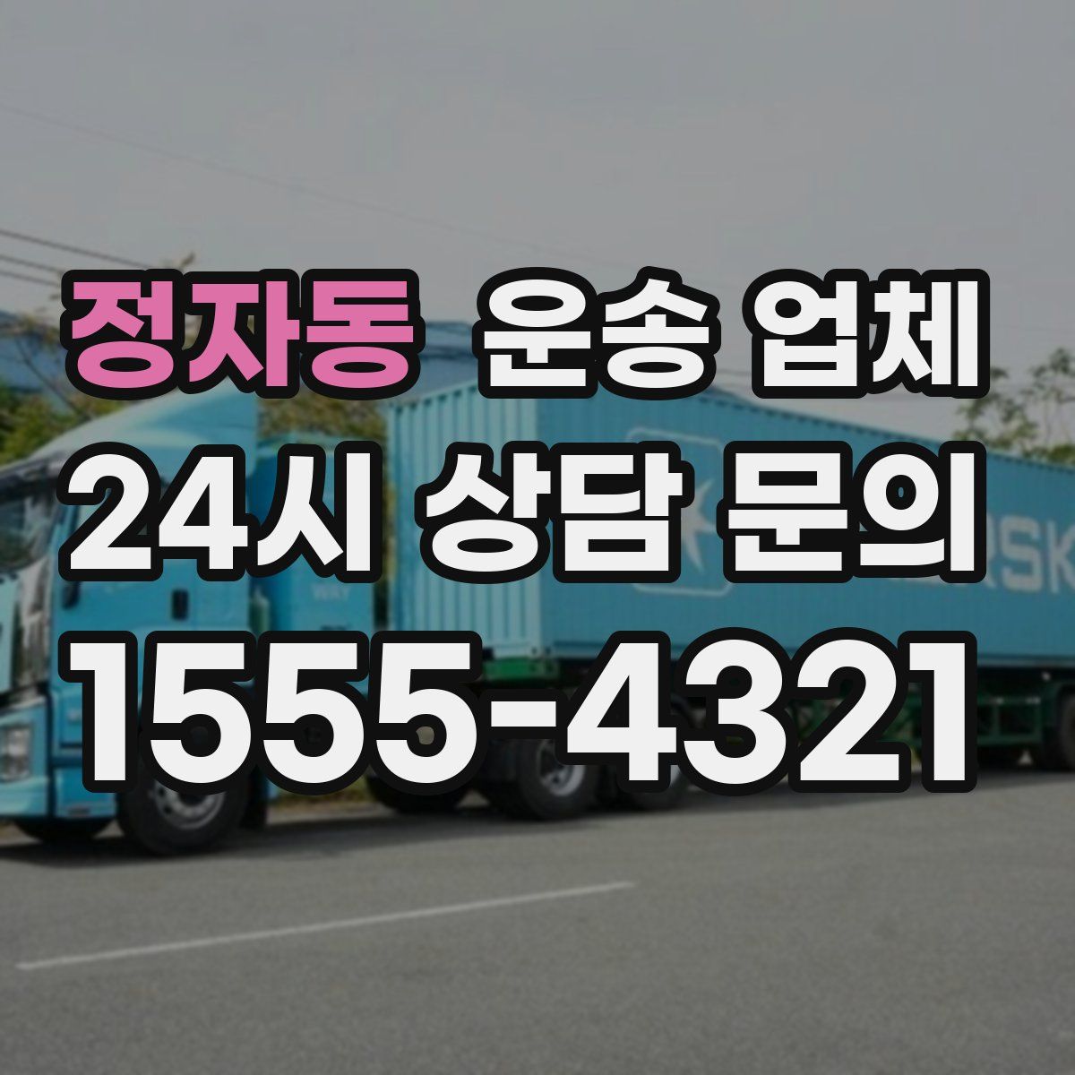 정자동 운송 업체