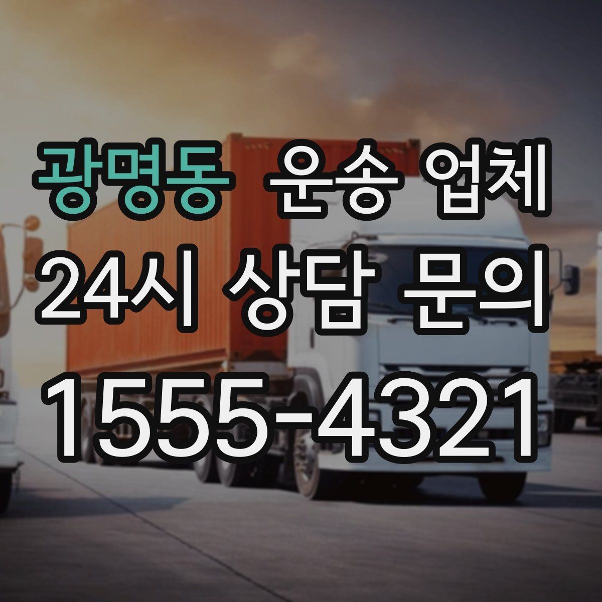 광명동 운송 업체 차량 종류별 특징 비교