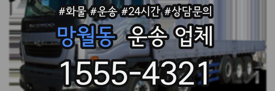 망월동 운송 업체