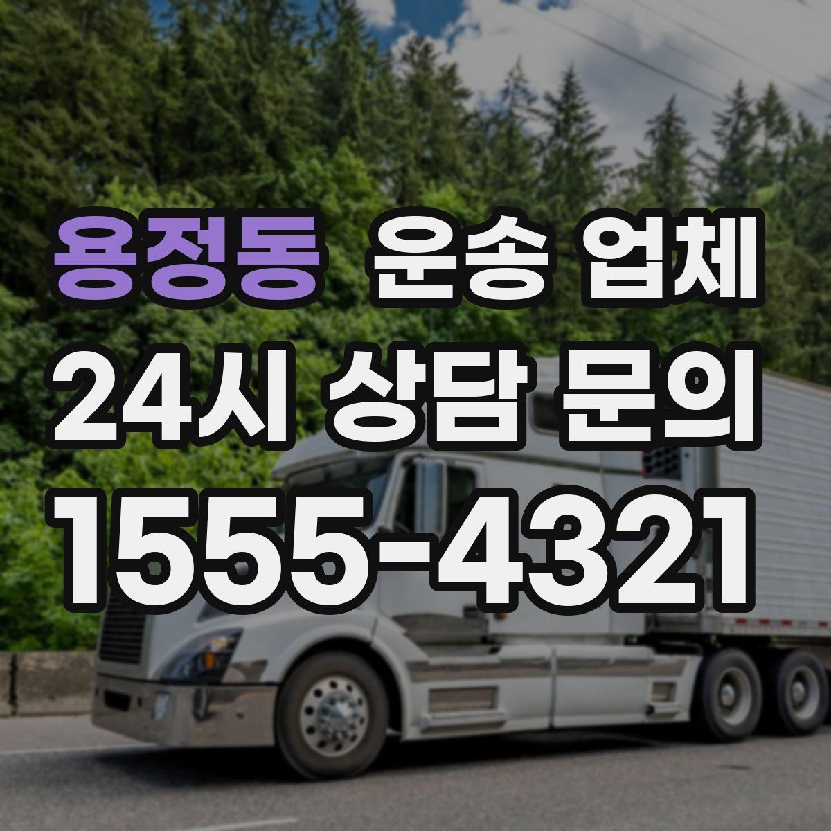 용정동 운송 업체