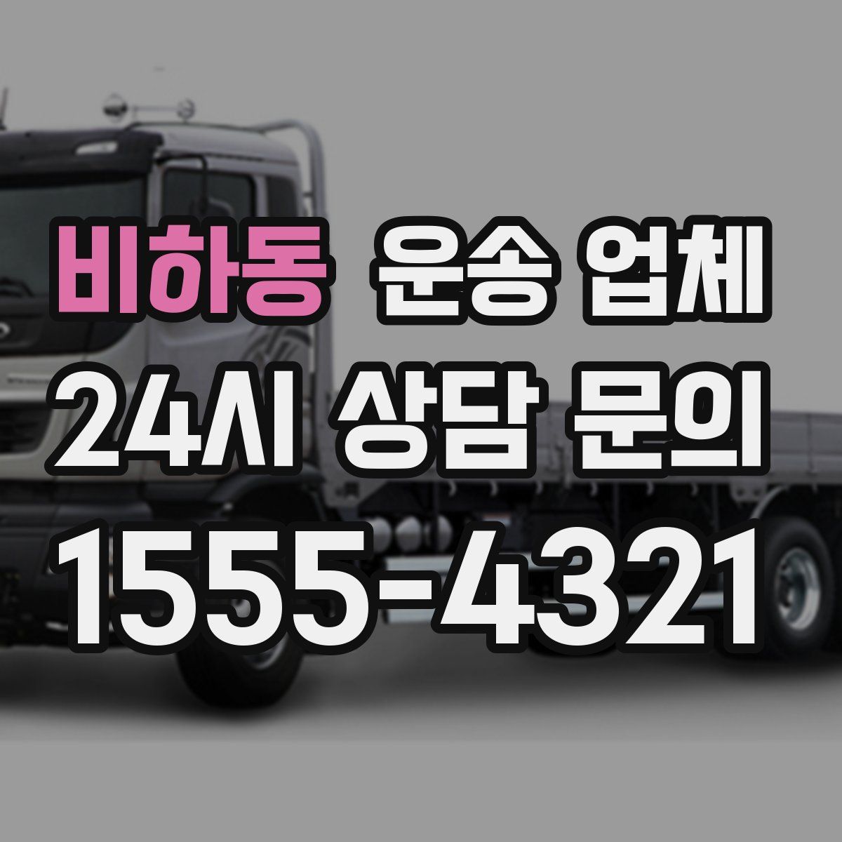 비하동 운송 업체