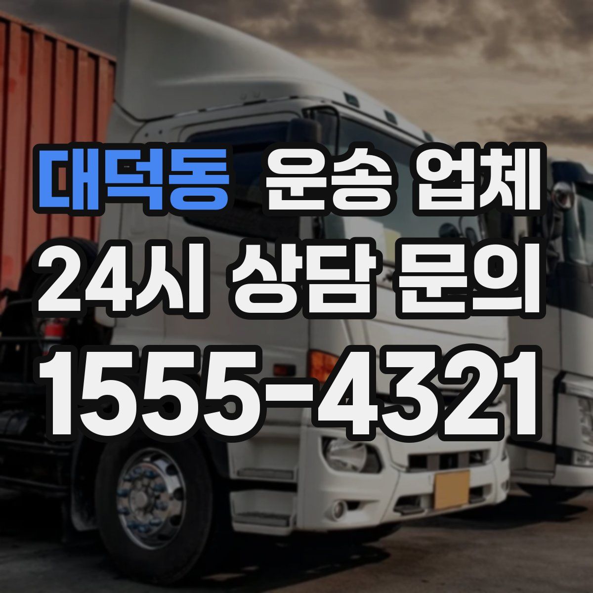 대덕동 운송 업체