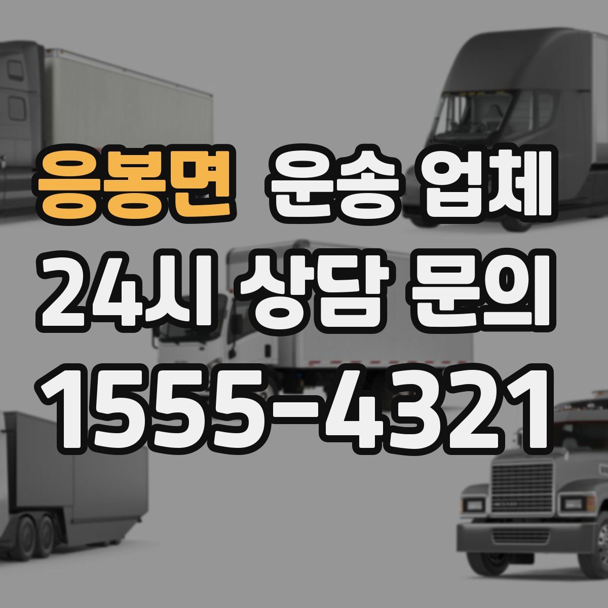 응봉면 운송 업체