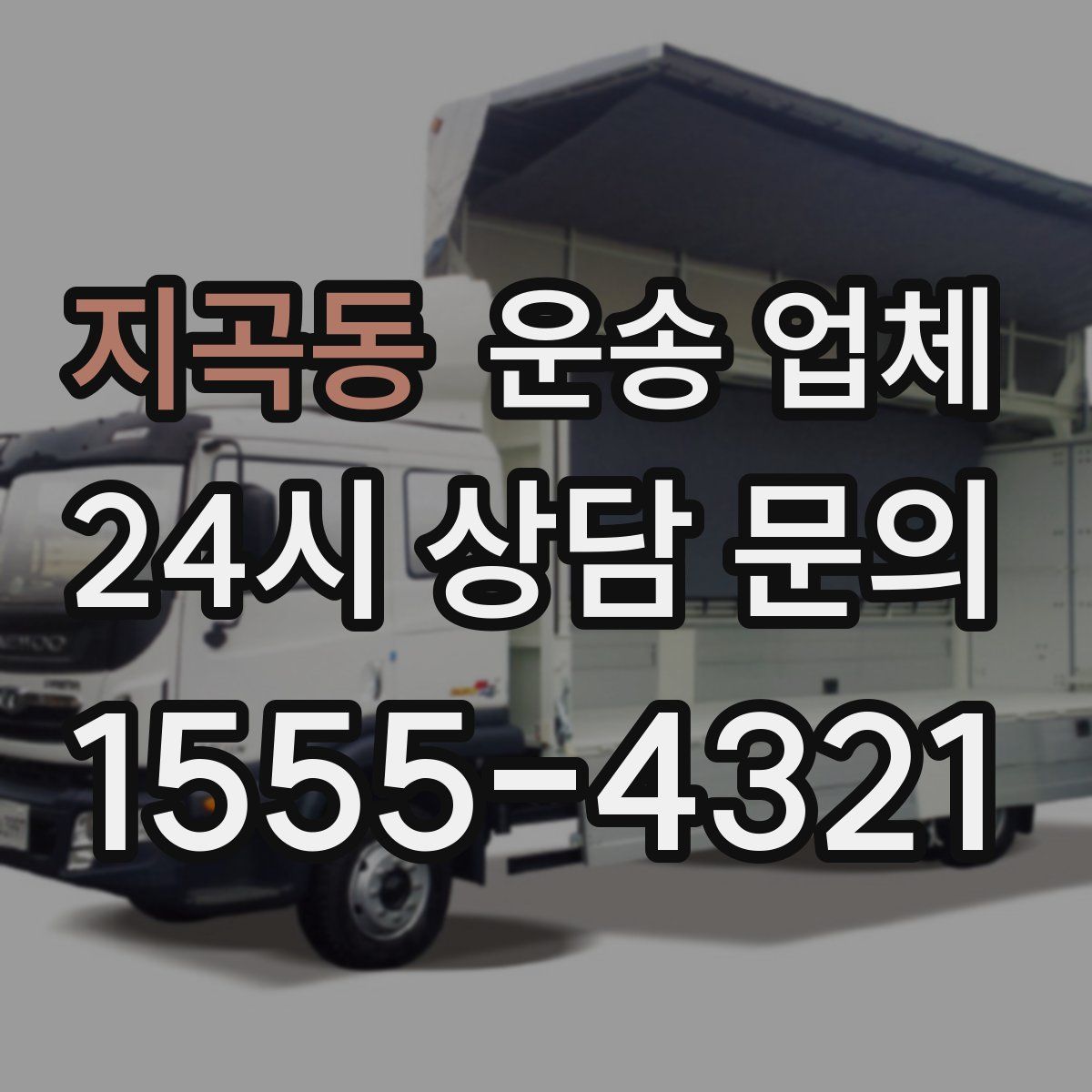 지곡동 운송 업체