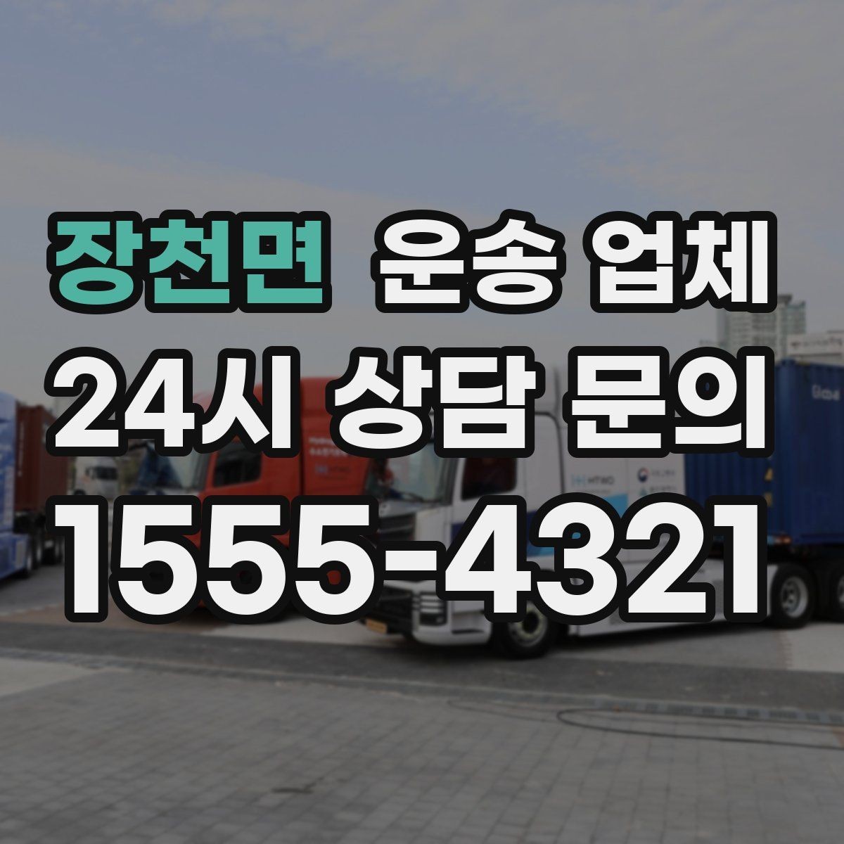 장천면 운송 업체 시간과 비용 균형 맞추기