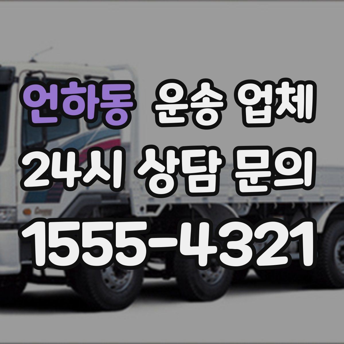 언하동 운송 업체 실제 이용 시 중요한 순서 정리