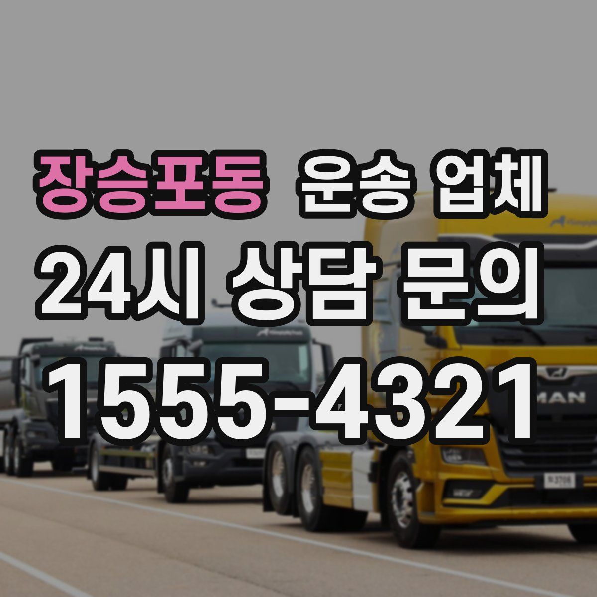 장승포동 운송 업체