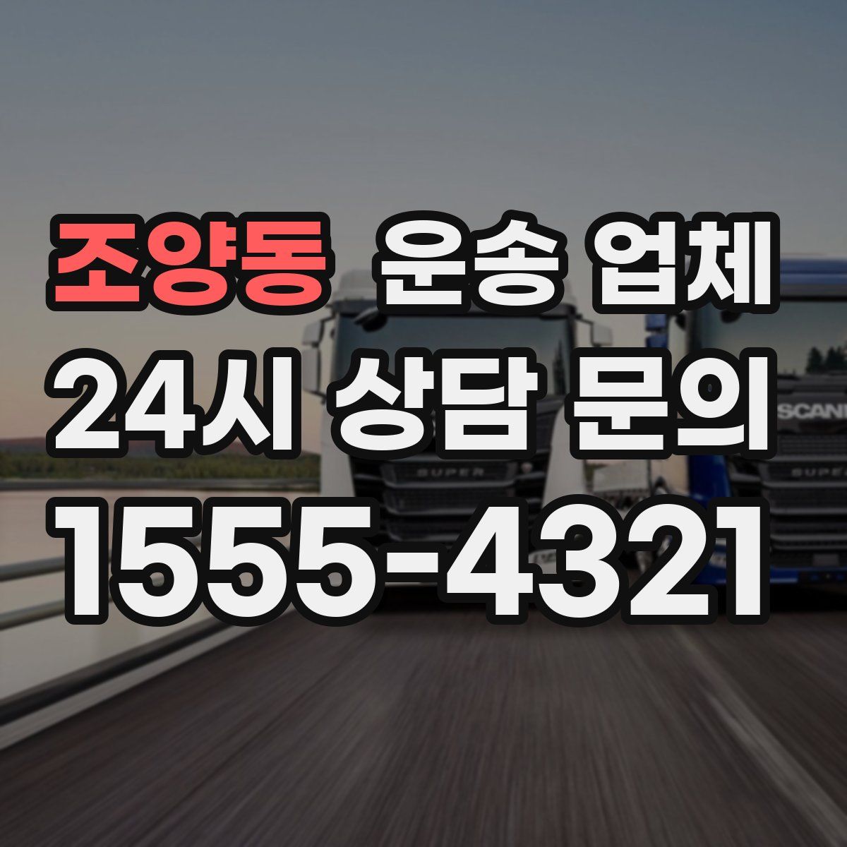 조양동 운송 업체