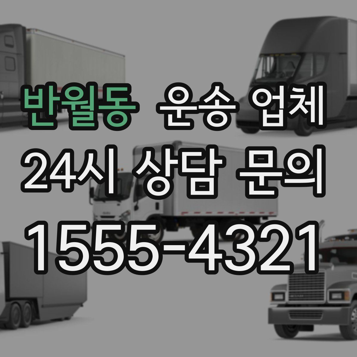 반월동 운송 업체