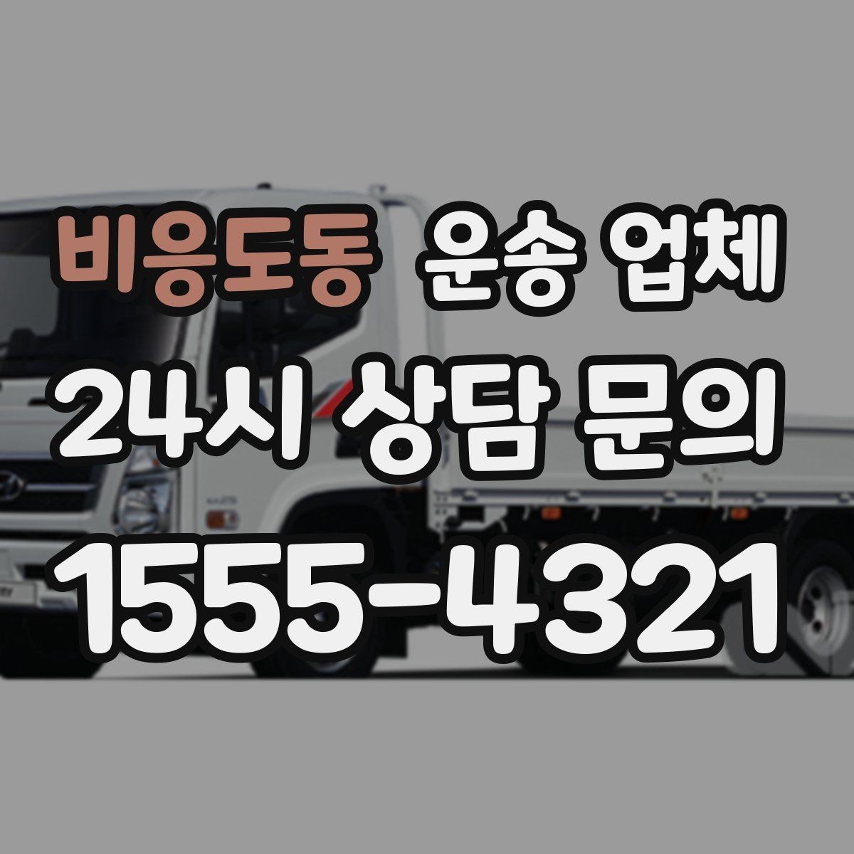 비응도동 운송 업체 소형 화물 운송 기준