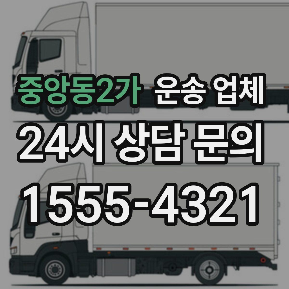 중앙동2가 운송 업체 차량 종류별 특징 비교