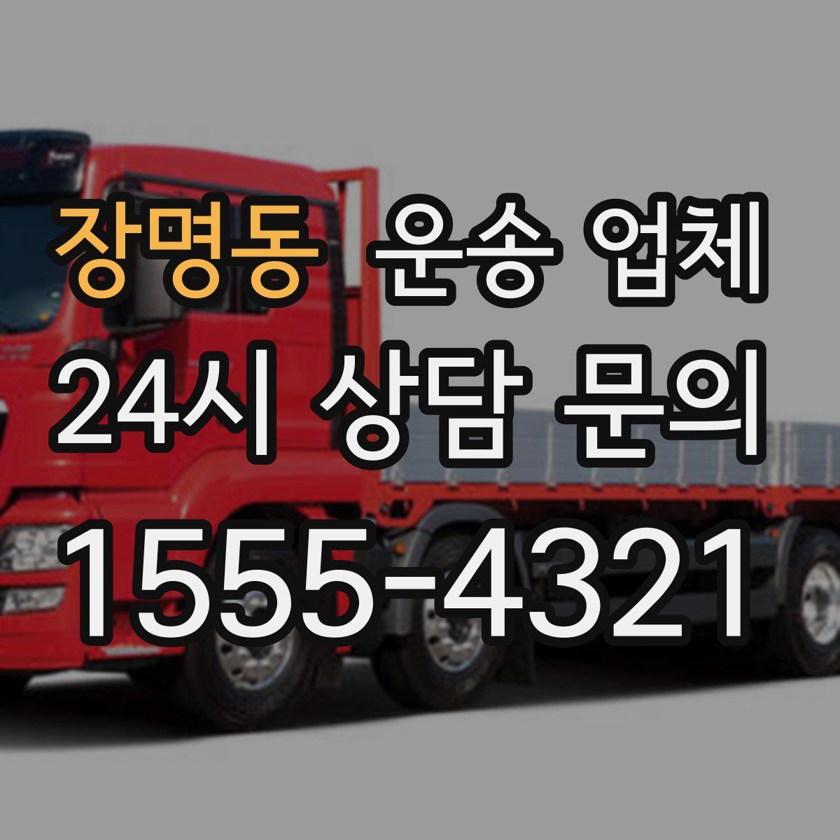 장명동 운송 업체