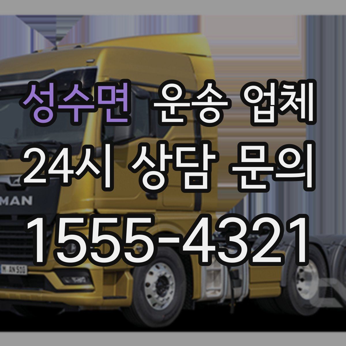 성수면 운송 업체 현실적인 선택 기준 총정리