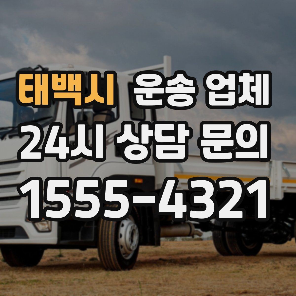태백시 운송 업체 가장 중요한 기준 한 가지