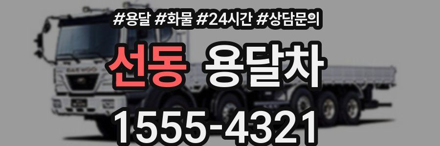 선동 용달차
