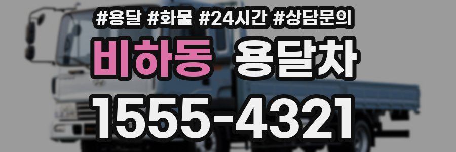 비하동 용달차