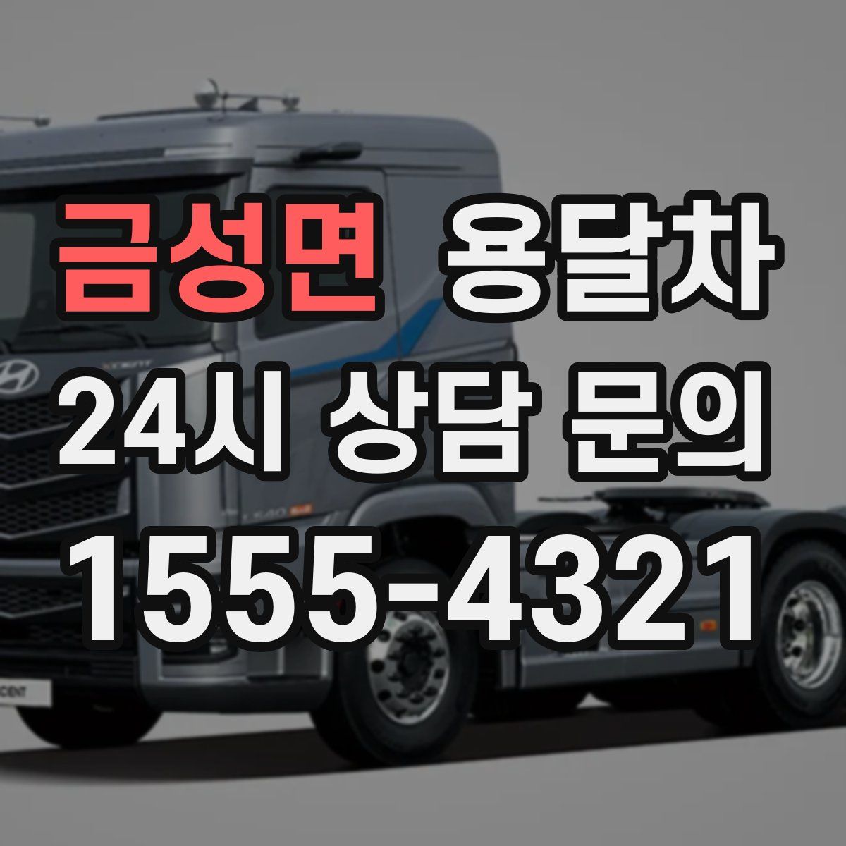 금성면 용달차