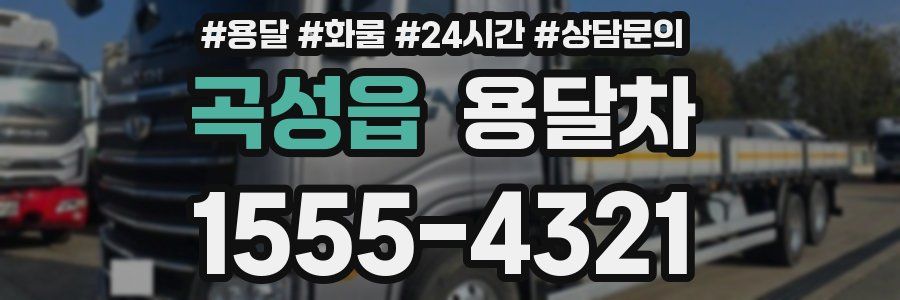 곡성읍 용달차