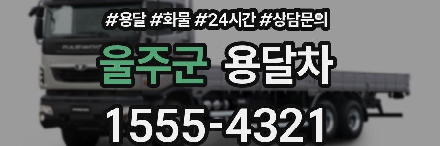 울주군 용달차
