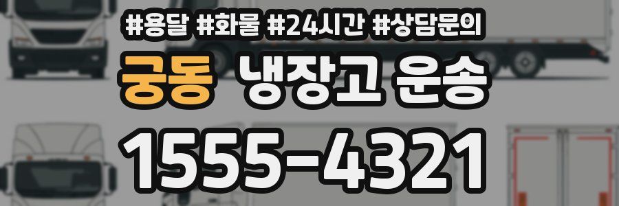 궁동 냉장고 운송