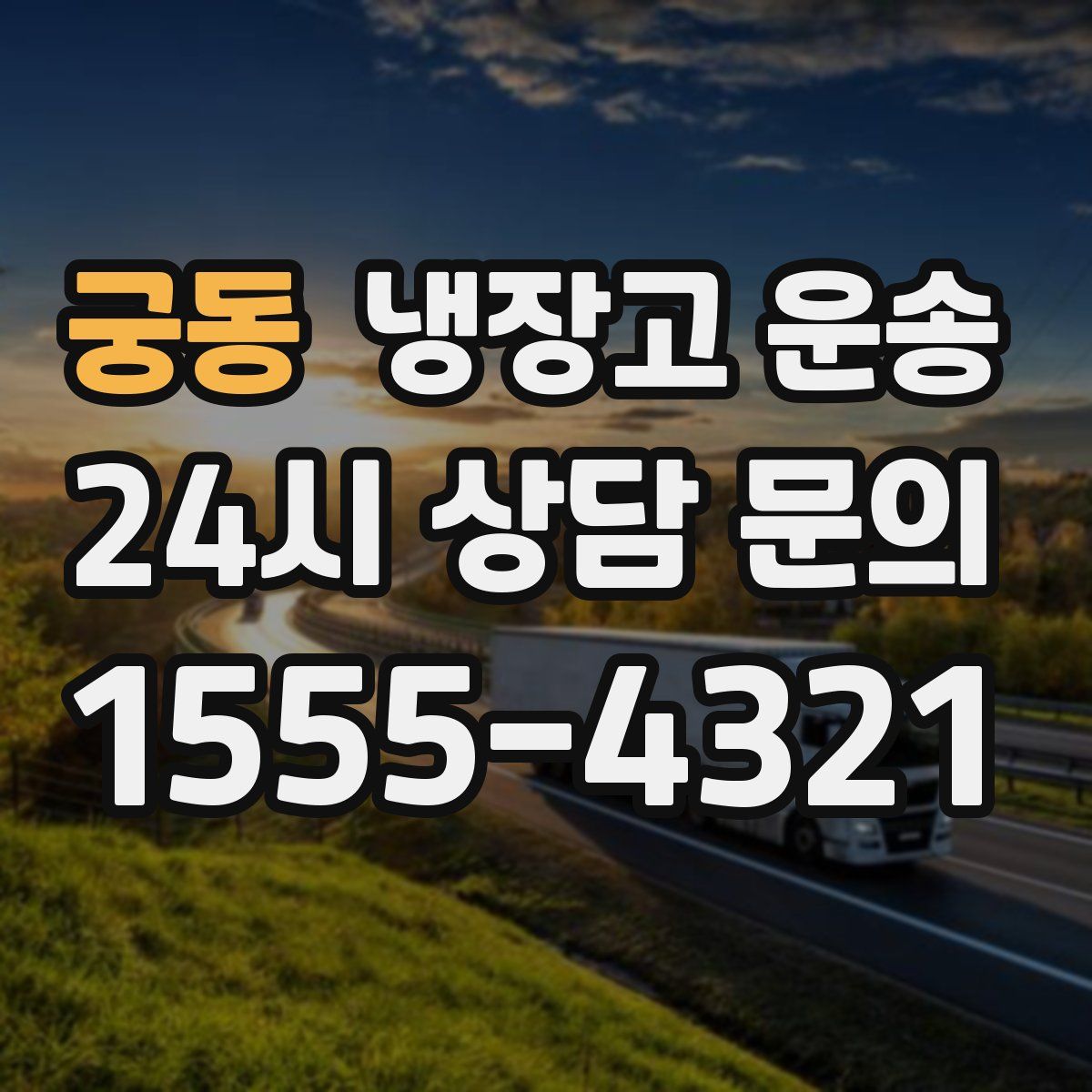 궁동 냉장고 운송