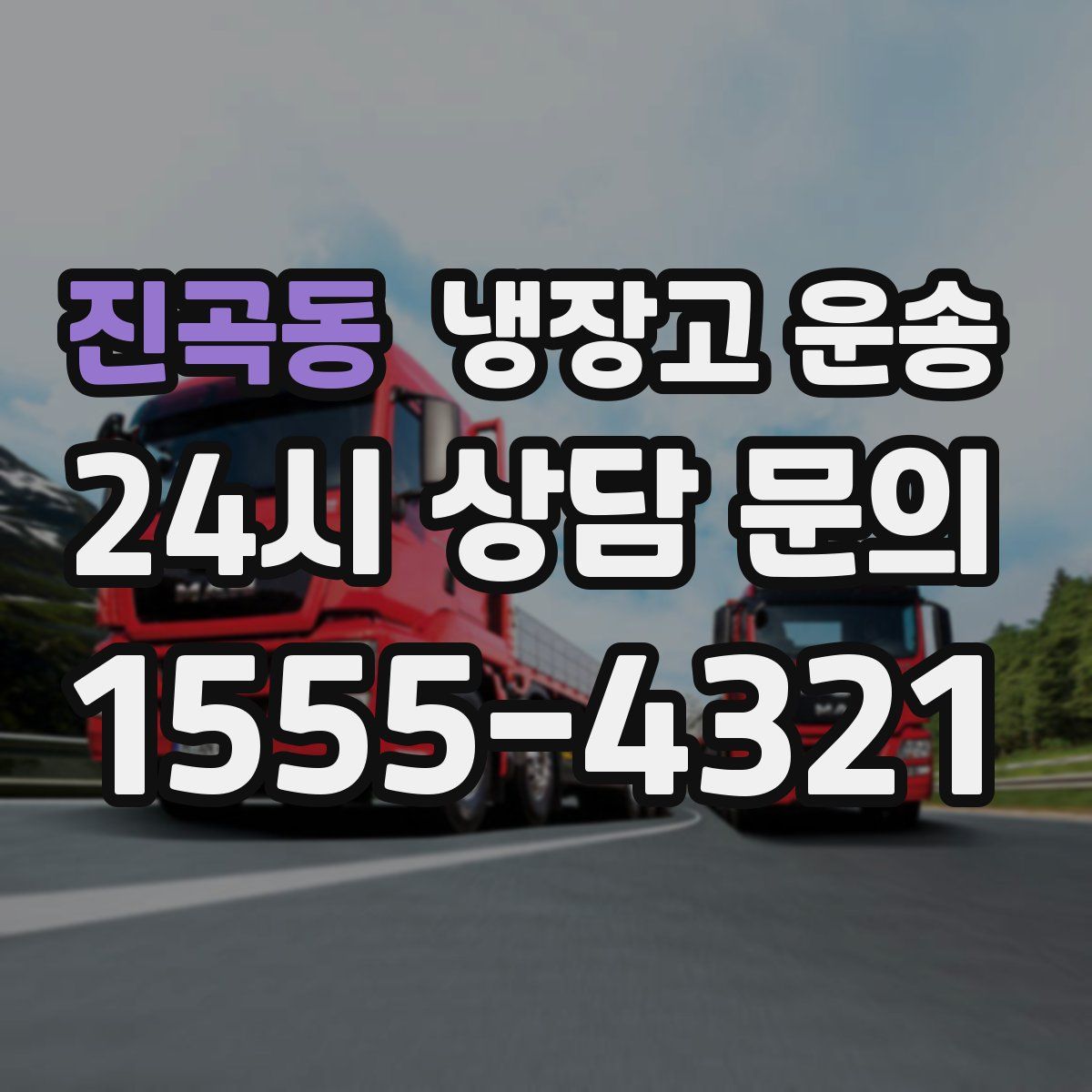 진곡동 냉장고 운송
