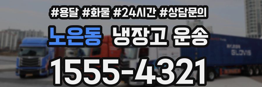 노은동 냉장고 운송