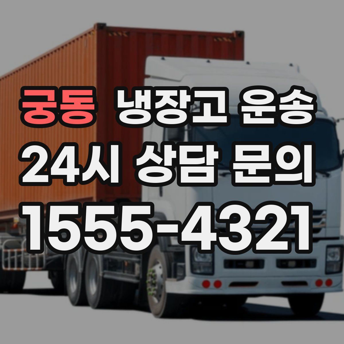 궁동 냉장고 운송