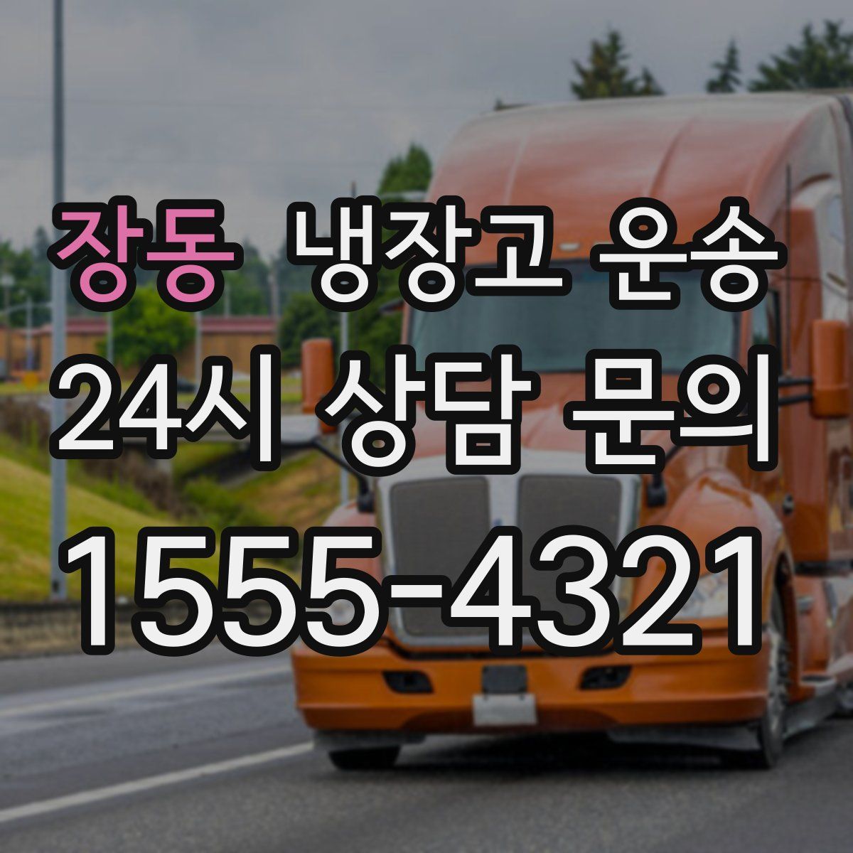 장동 냉장고 운송