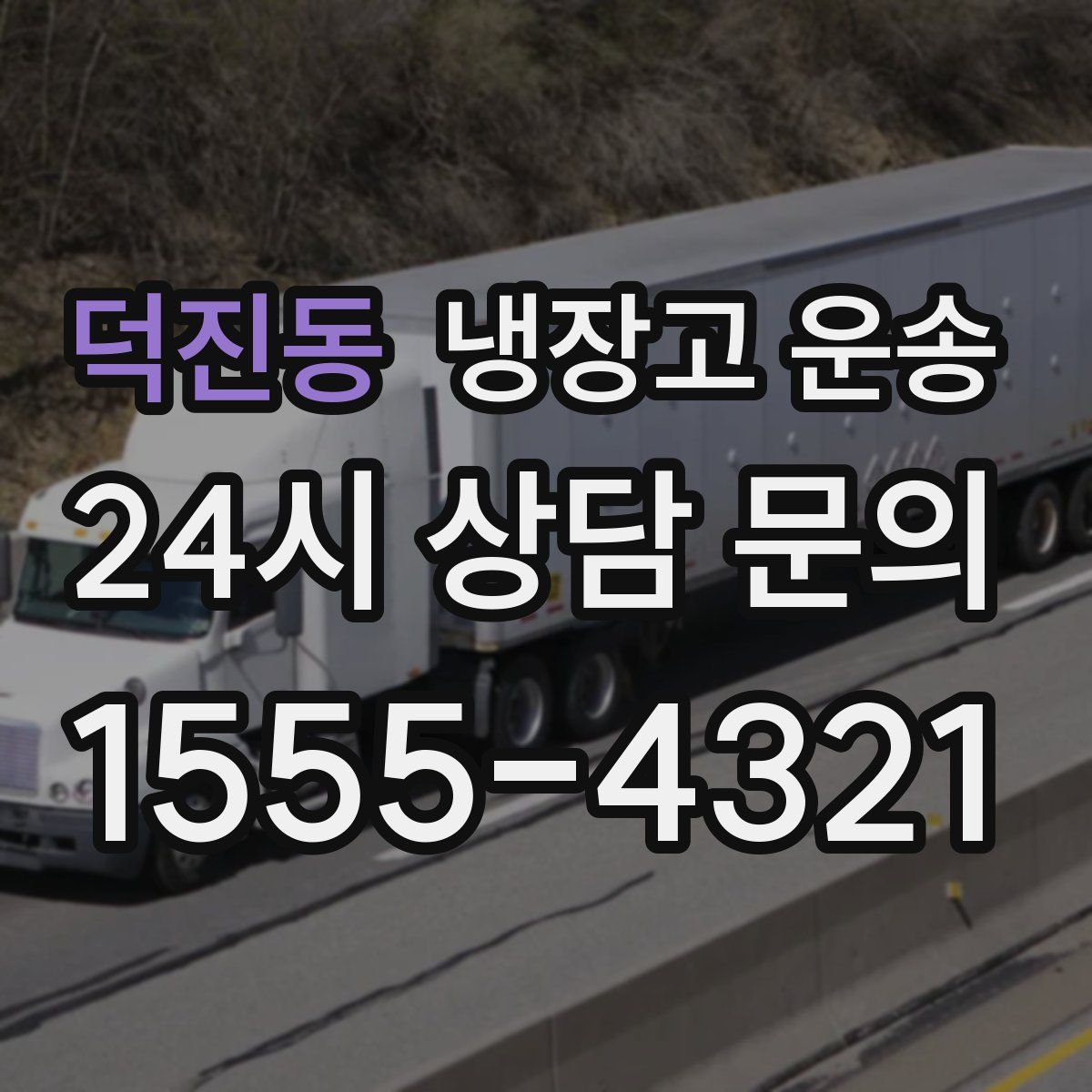 덕진동 냉장고 운송