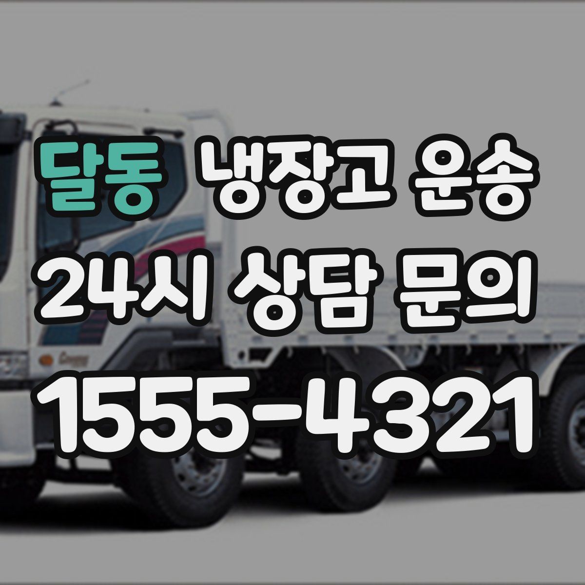 달동 냉장고 운송