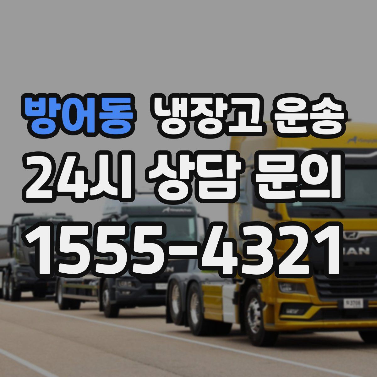 방어동 냉장고 운송