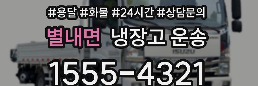 별내면 냉장고 운송