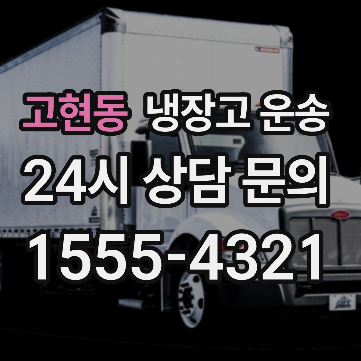 고현동 냉장고 운송