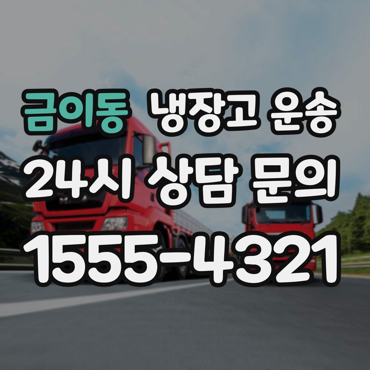 금이동 냉장고 운송