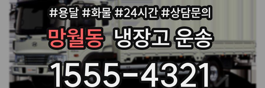 망월동 냉장고 운송
