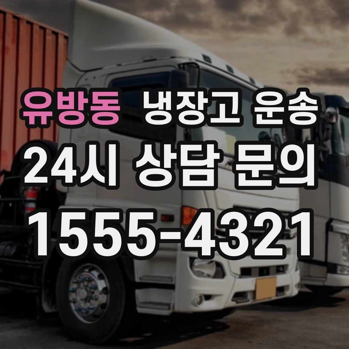 유방동 냉장고 운송