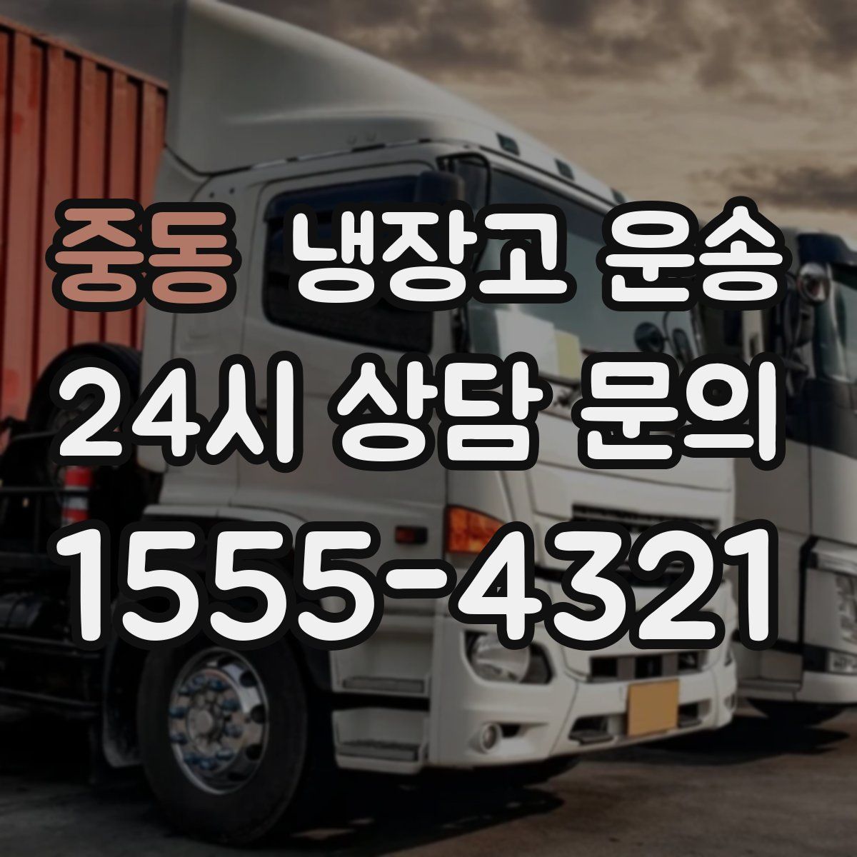 중동 냉장고 운송