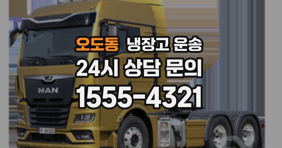 오도동 냉장고 운송