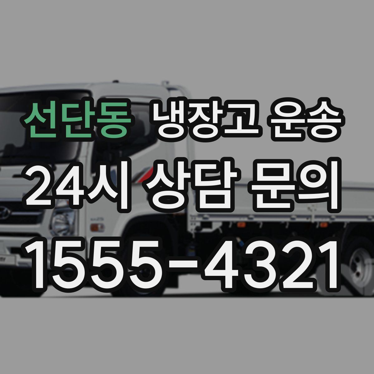 선단동 냉장고 운송
