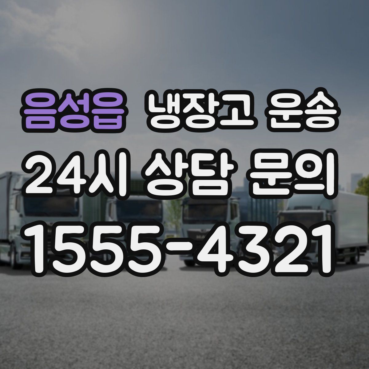 음성읍 냉장고 운송
