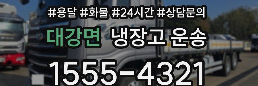대강면 냉장고 운송