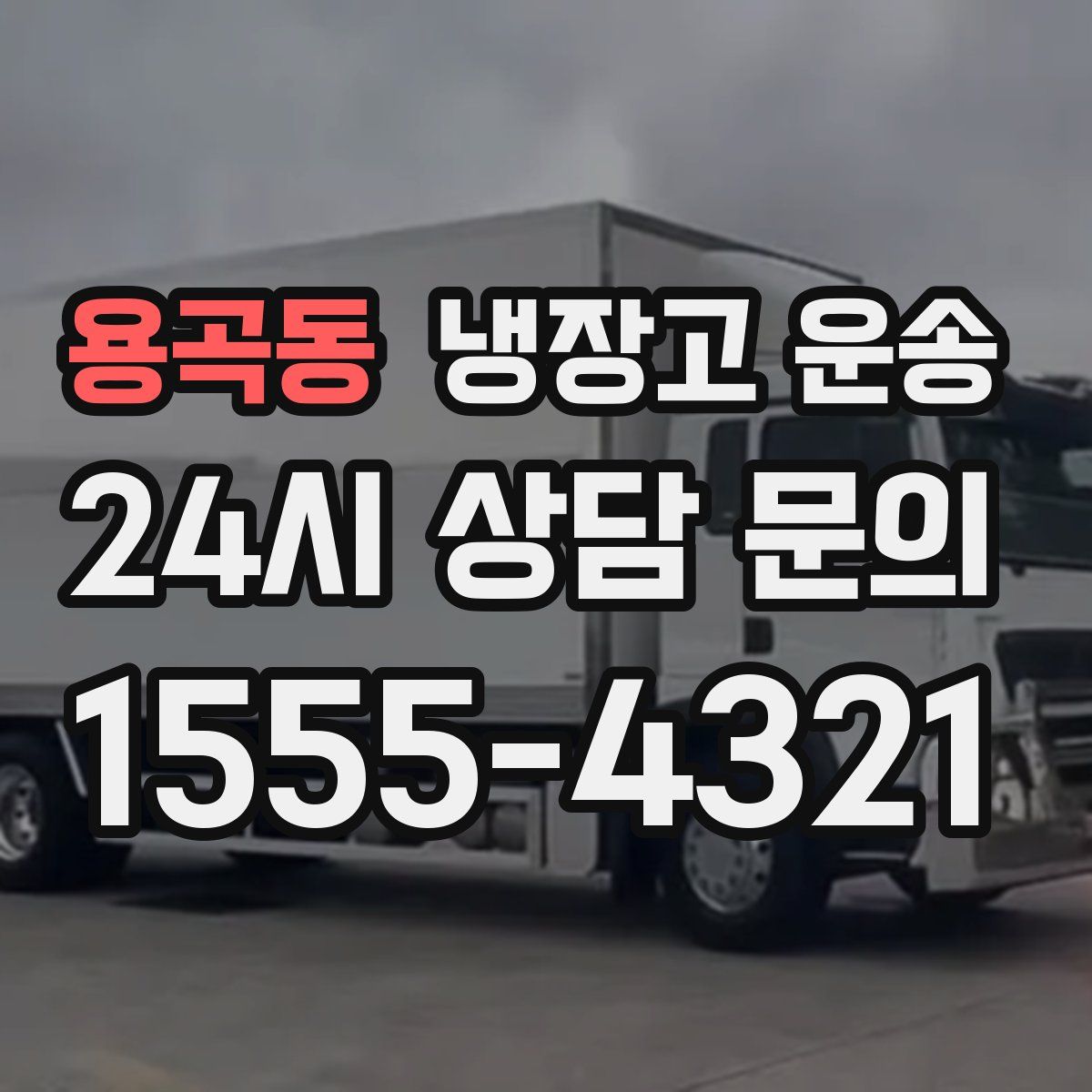 용곡동 냉장고 운송