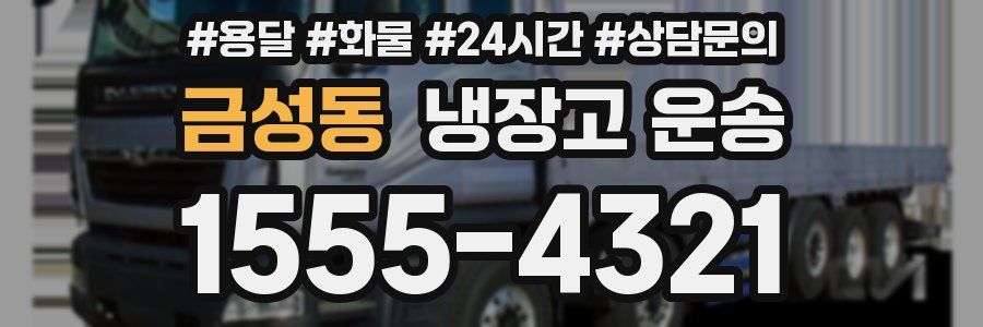 금성동 냉장고 운송