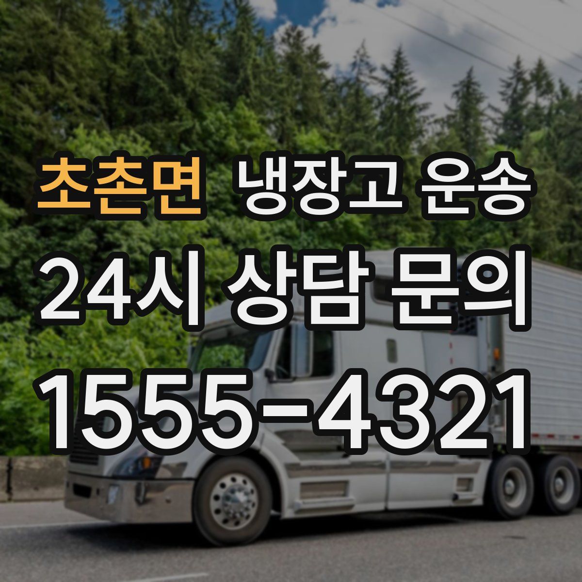 초촌면 냉장고 운송