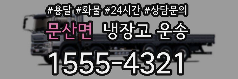 문산면 냉장고 운송