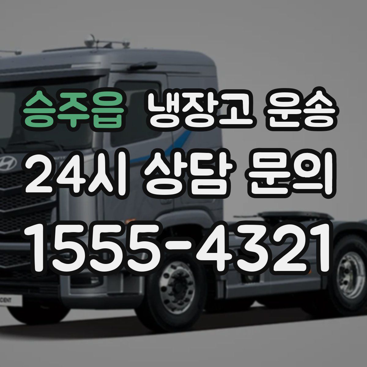 승주읍 냉장고 운송