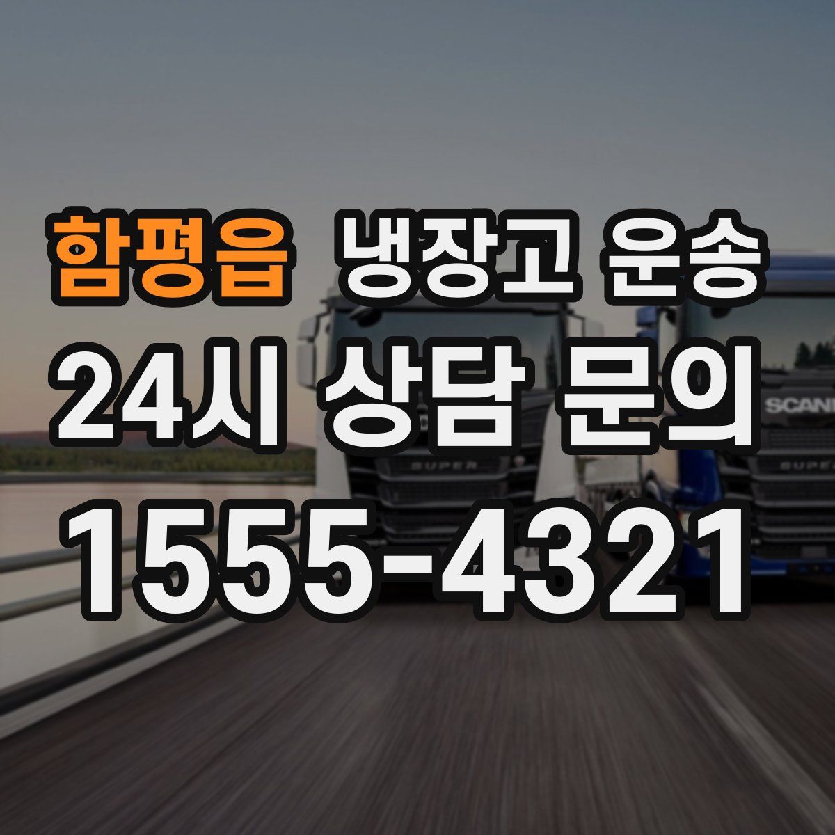 함평읍 냉장고 운송